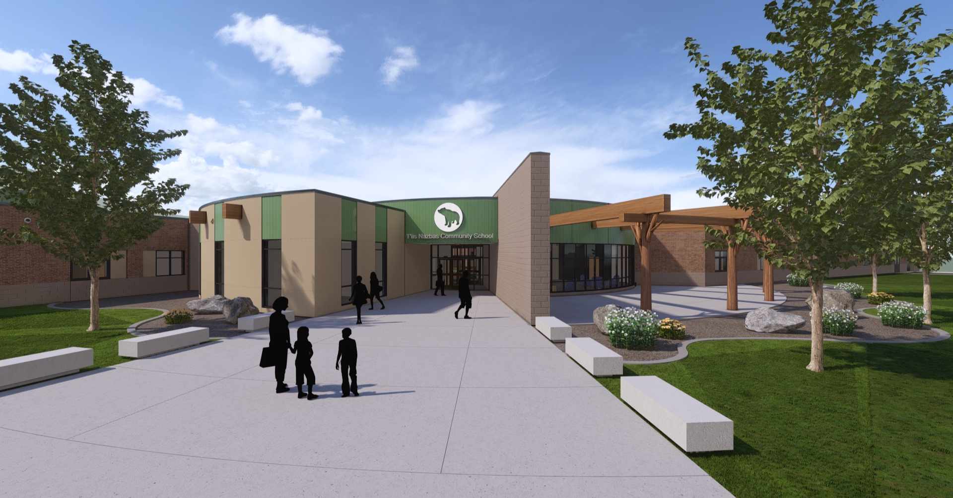 T’iis Nazbas Community School and 20 Quarters Design-Build