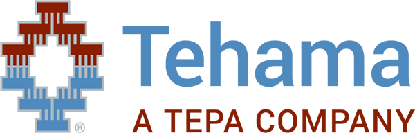 Tehama - A Tepa Company logo.