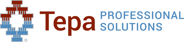 Logo for Tepa Professional Solutions delivers administrative services, facilities management and master planning.