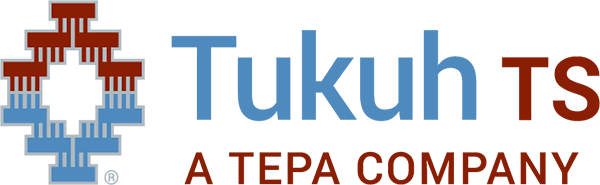 Logo for Tukuh Technology Services, a tribally owned business specializing in Geographic Information Systems.